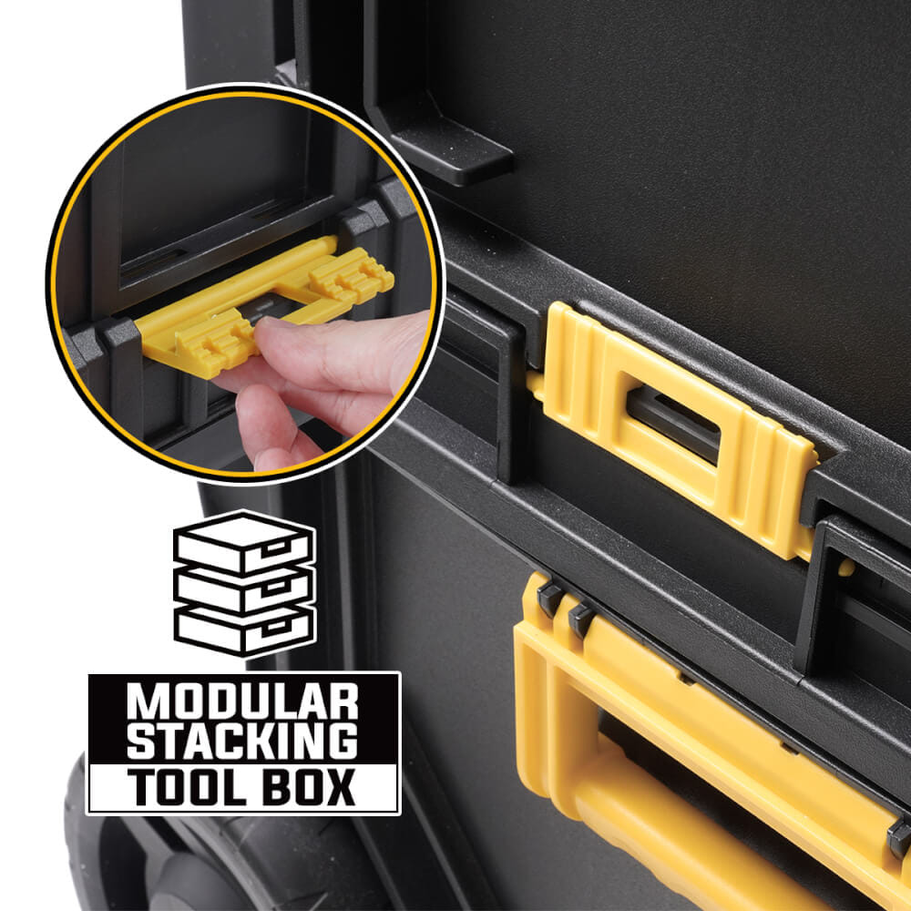 ชุดกล่องเครื่องมือล้อลาก DELTON รุ่น CORELOCK-X (3 กล่อง)_6